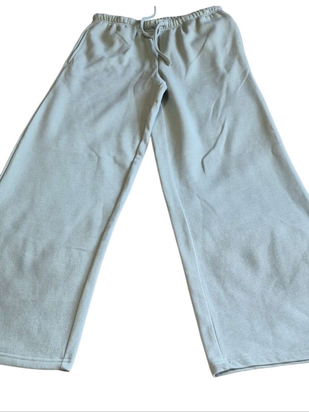 IVL Collective Low Rise Relaxed Sweatpants Size S Mint Green Fleece NWT